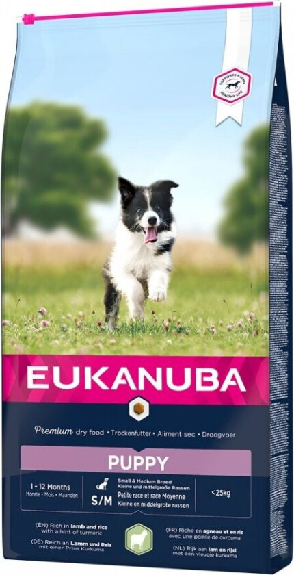Bilde av Puppy Small & Medium Breed Lamb & Rice (12 kg)