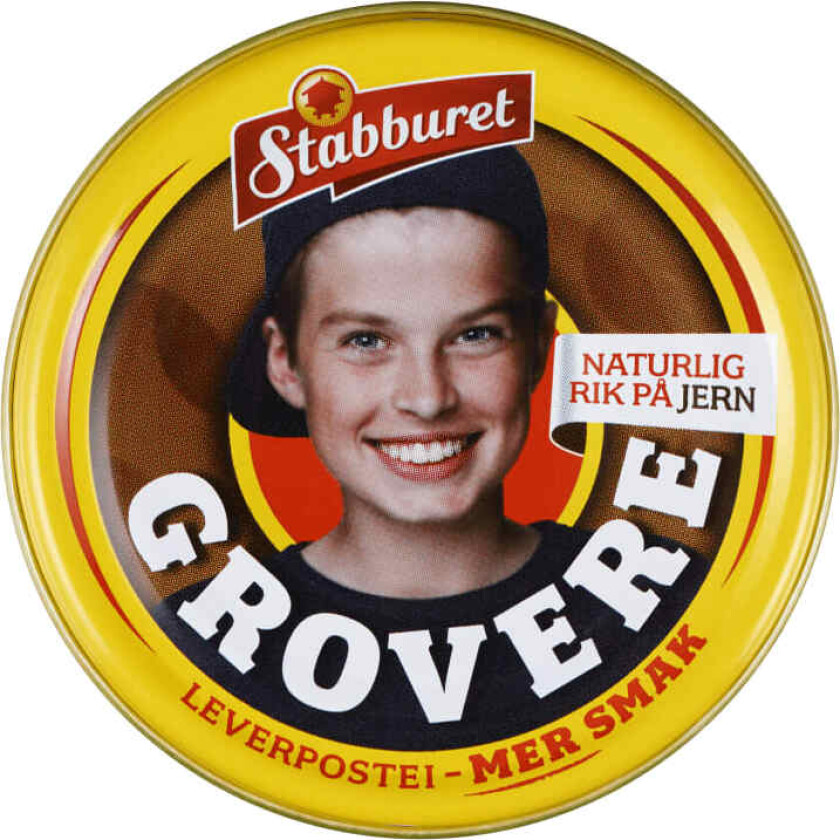 Stabburet Grovere Leverpostei 100g