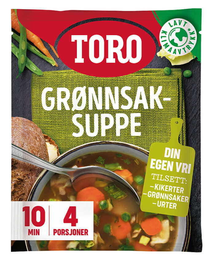 Toro Grønnsakssuppe 47g