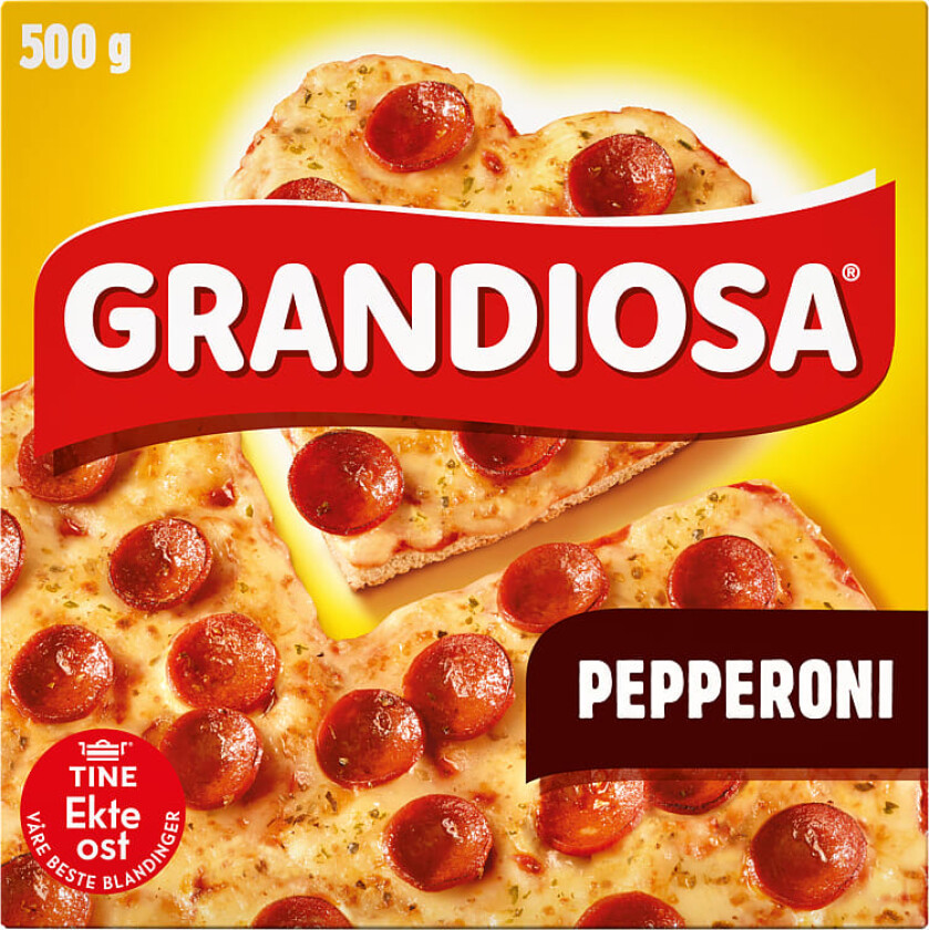 Bilde av Grandiosa Pizza Pepperoni 500g Stabburet