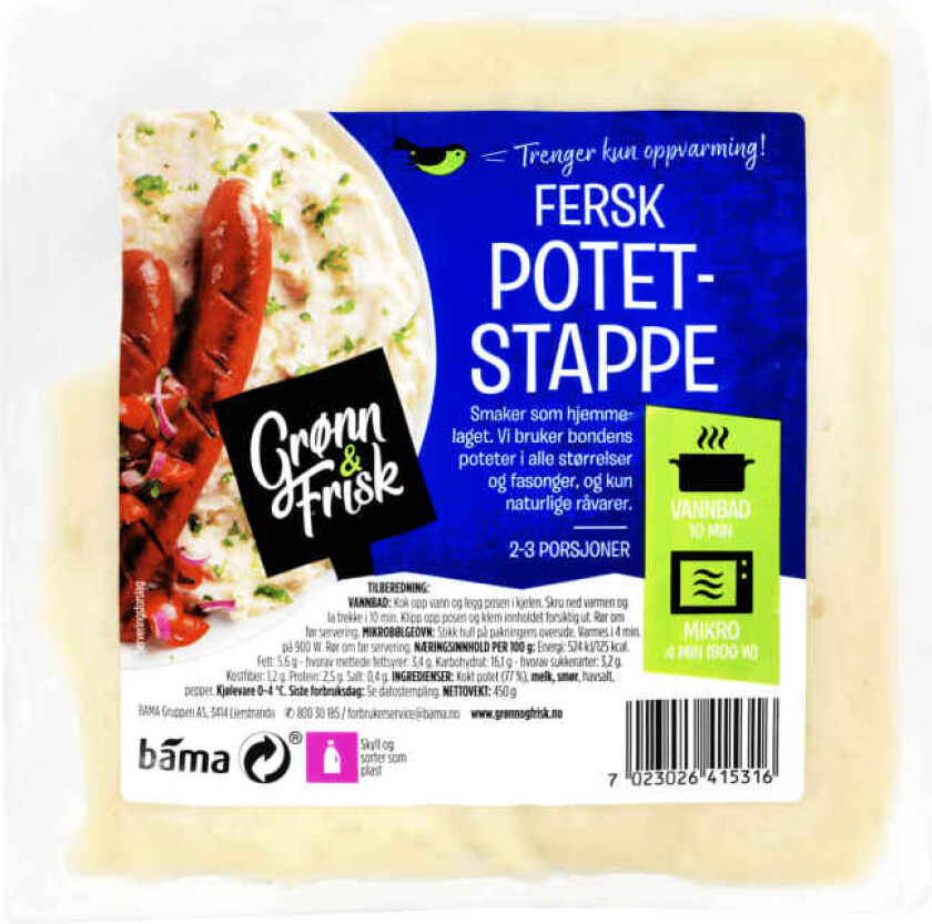 Bilde av Potetstappe 450g