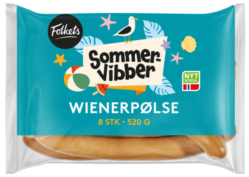 Wienerpølse 520g