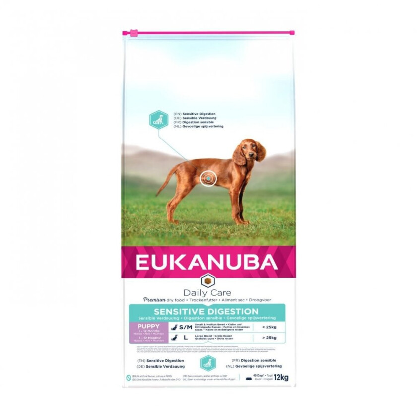 Bilde av Eukanuba Daily Care Puppy Sensitive Digestion (12 kg)