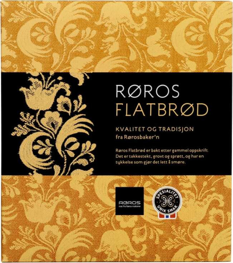 Røros Flatbrød Grovt og Sprøtt 400g