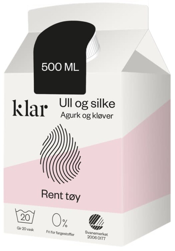 Bilde av Klar Tøyvask Ull og Silke 500ml