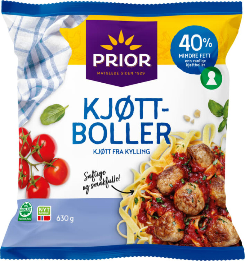 Bilde av Kjøttboller Kylling&Kalkun 630g