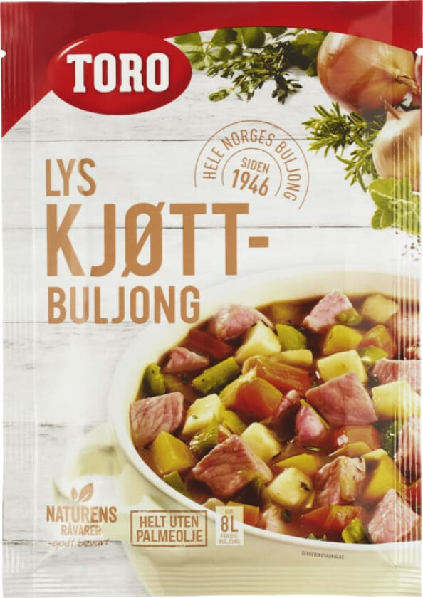 Toro Lys Kjøttbuljong 120g