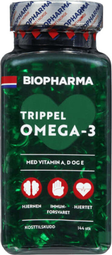 Trippel Omega-3 144stk