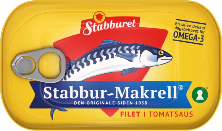 Stabbur-Makrell i Tomat 110g