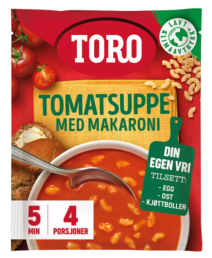 Tomatsuppe m/Makaroni 119g