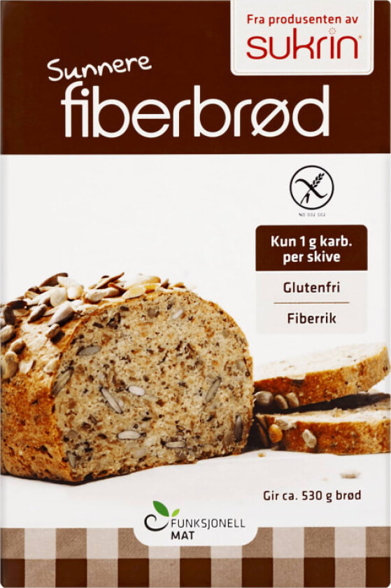 Fiberbrødmix glutenfri 250g