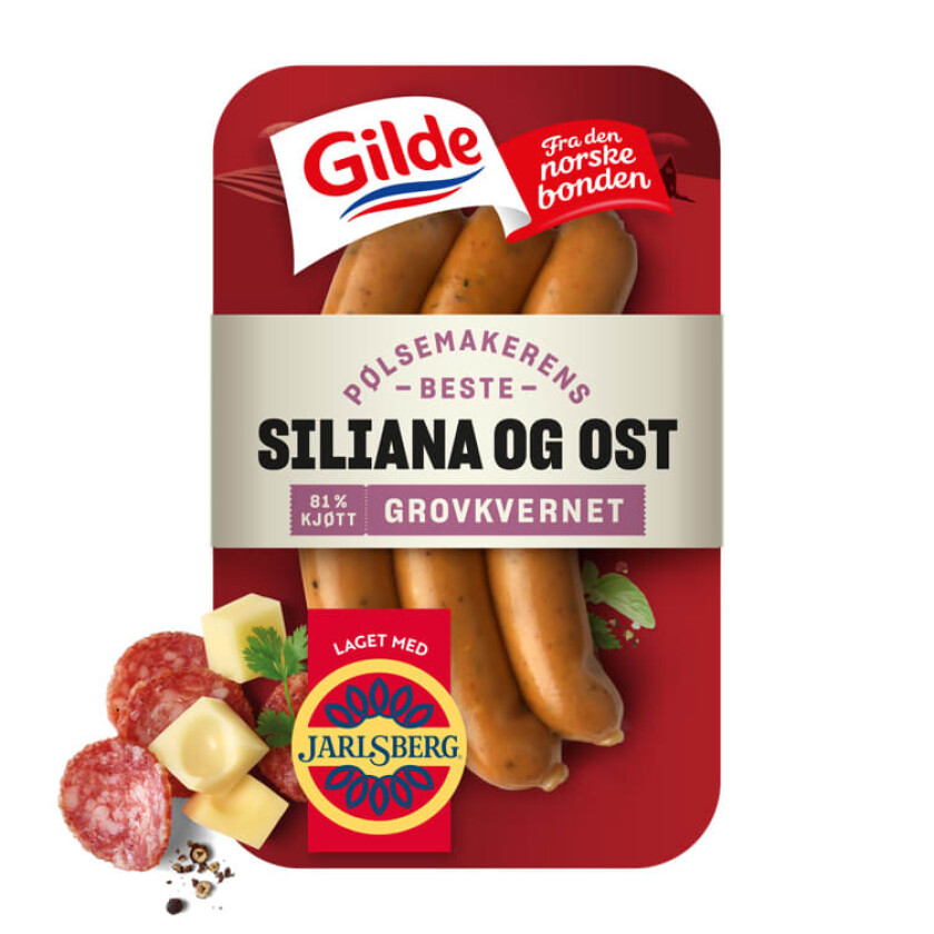 Bilde av Siliana&Ostepølse 225g