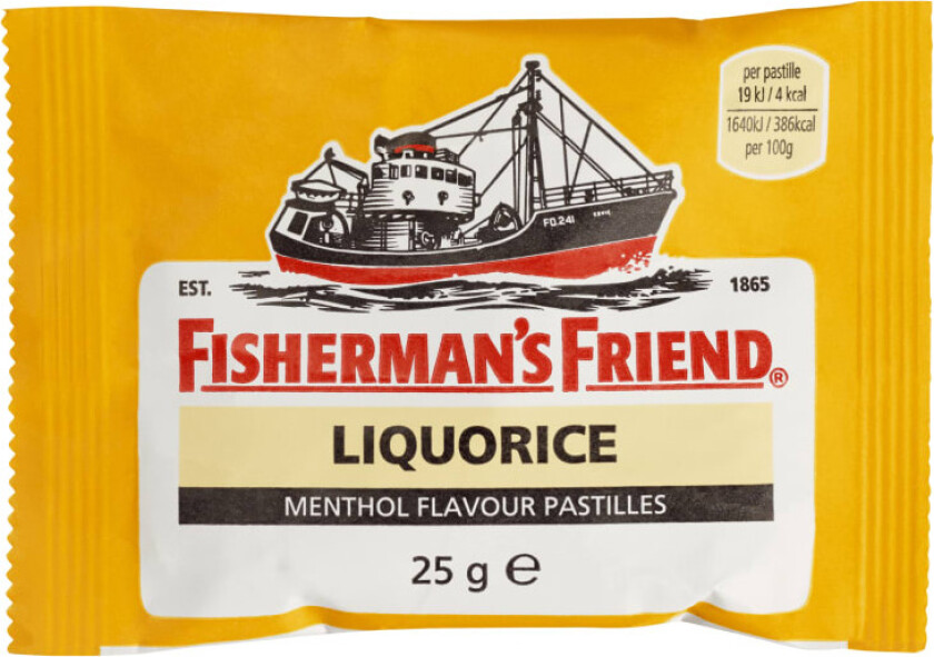Fishermans Friend Liquorice 25g