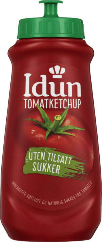 Idun tomatketchup uten tilsatt sukker, 500g