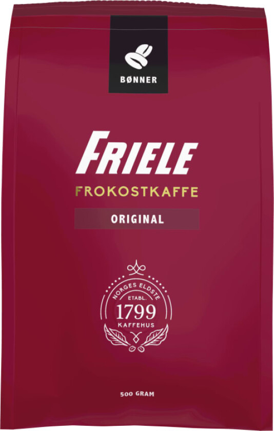 Bilde av Friele Frokost Kaffe Hel 500g