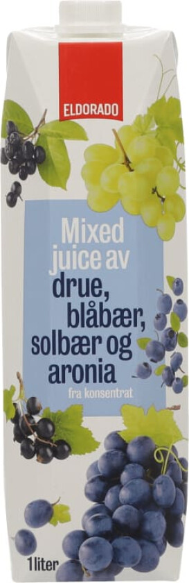 Juice m/Druer og Blå Bær 1l