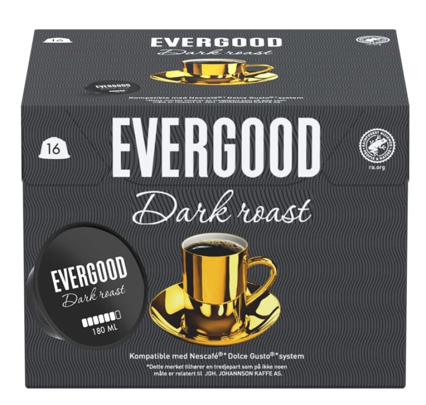 Evergood Dark Roast Kapsel 16stk