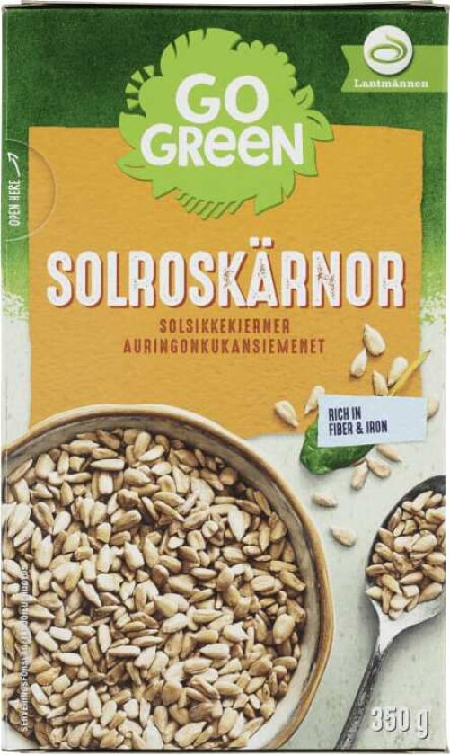 GoGreen Solsikkekjerner 350g