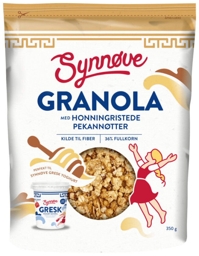 Bilde av Synnøve Granola med Honningrist 350g