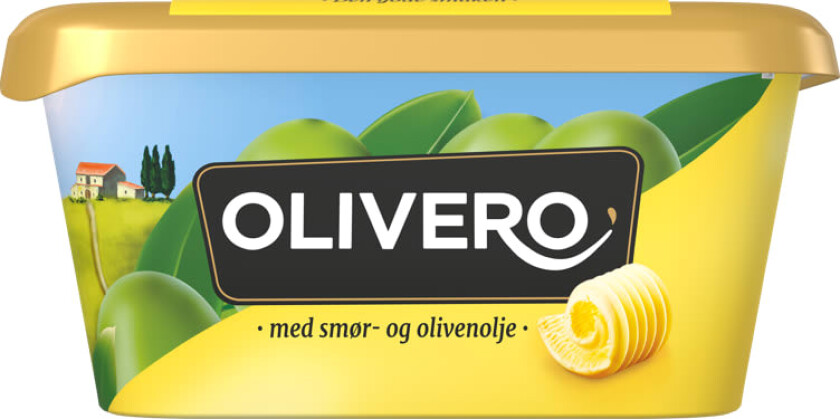 Olivero Smør- og Olivenolje 400g