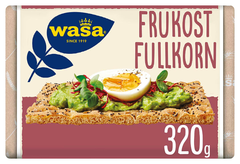 Wasa Frukost Fullkorn, 320 g