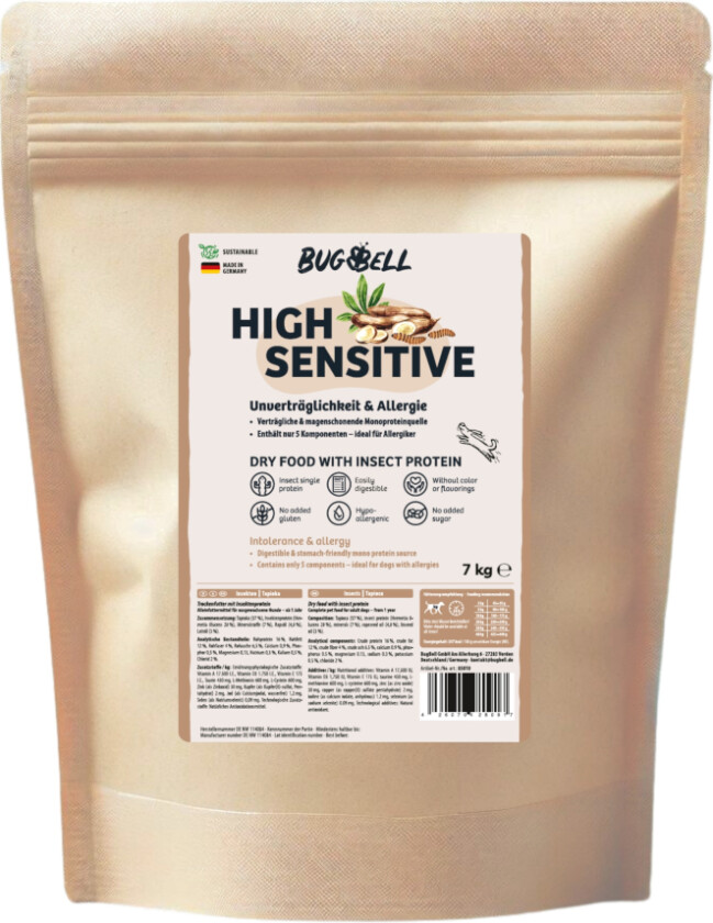 Bilde av Brun High Sensitive - Økonomipakke 4 x 7 kg