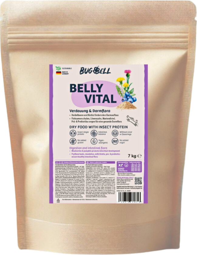 Bilde av Belly Vital fordøyelse og tarmflora - Sparepakke: 4 x 7 kg