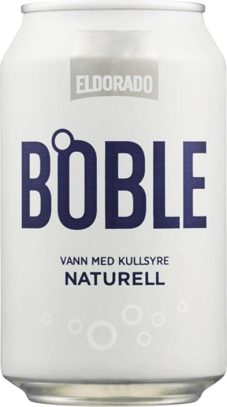 Boble Vann Naturell 0,33l boks