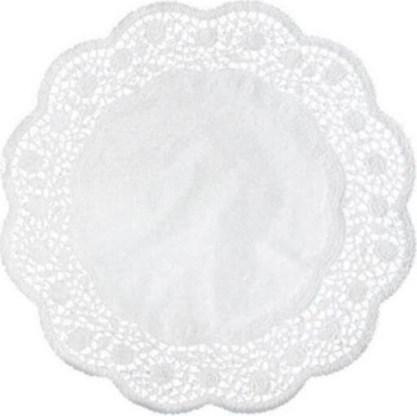 Bilde av Kakeservietter Hvit, 40cm pk/6
