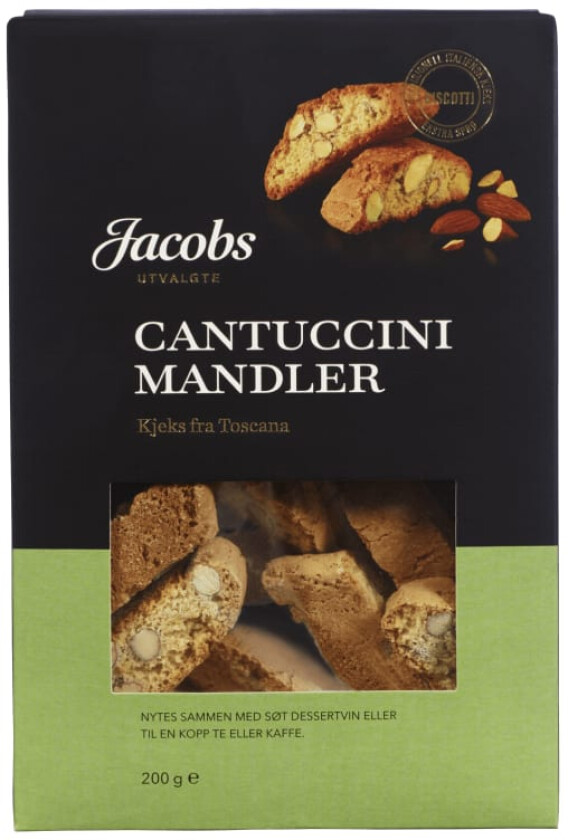 Cantuccini Kjeks m/Mandler 200g