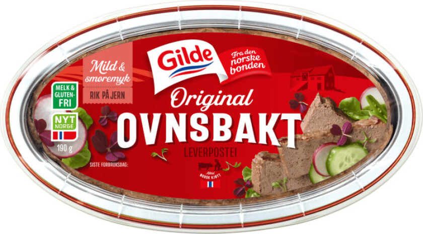 Bilde av Gilde Ovnsbakt Leverpostei original