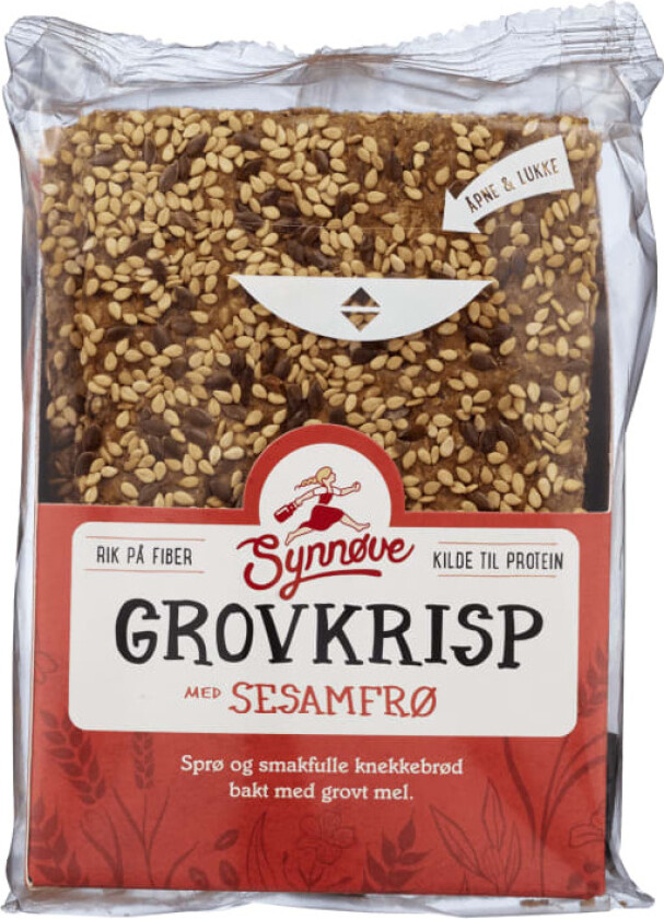 Synnøve Grovkrisp Sesam 170g