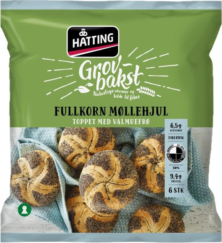 Bilde av Møllehjul Fullkorn 420g