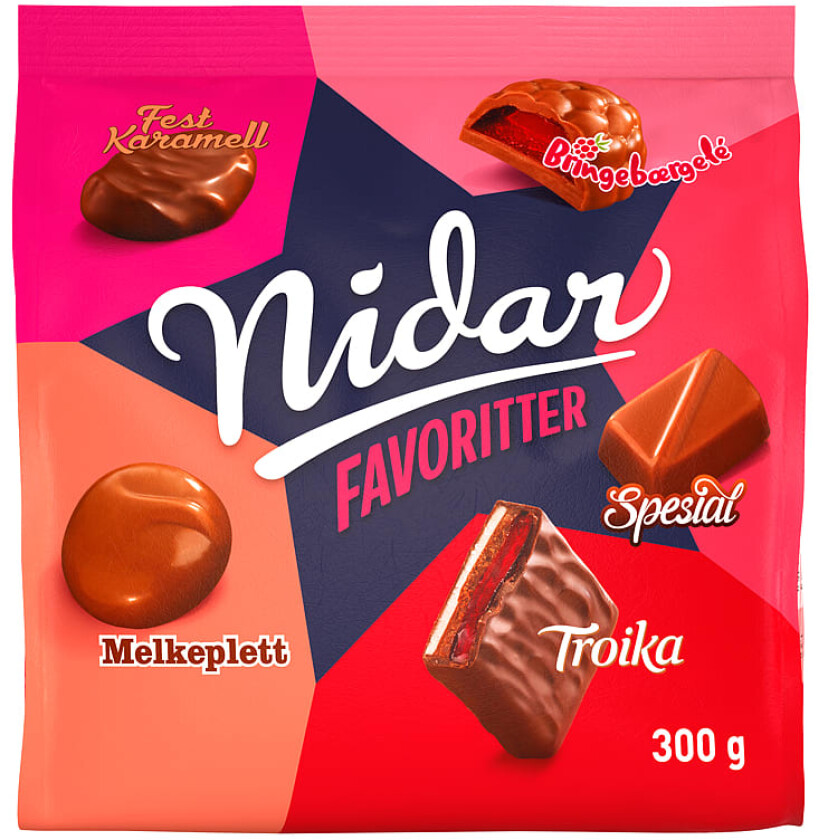 Bilde av Nidar Favoritter Troika 300g