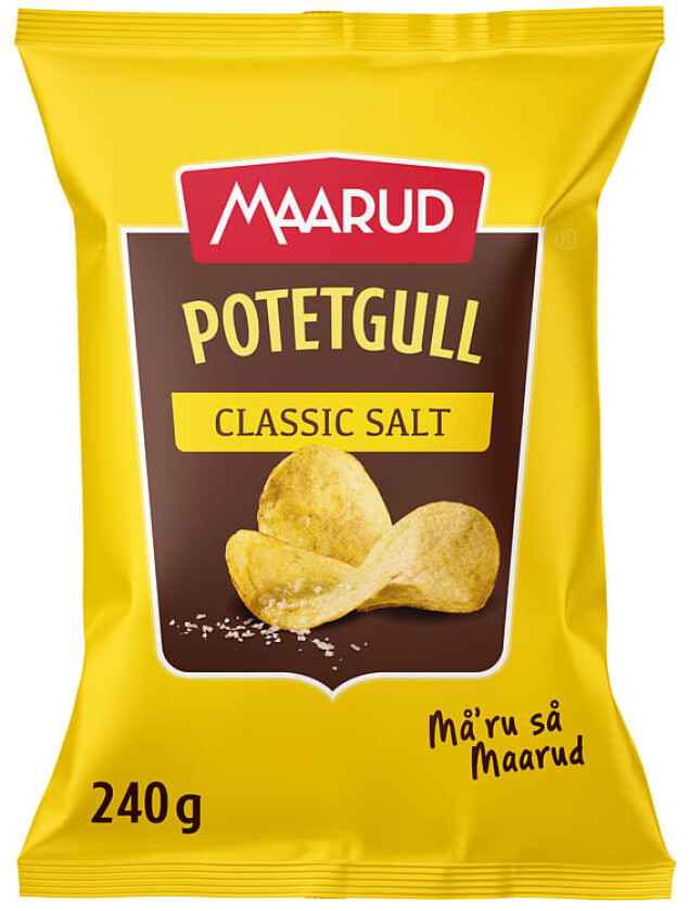 Potetgull Salt 240g