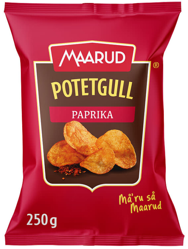 Potetgull Paprika 250g