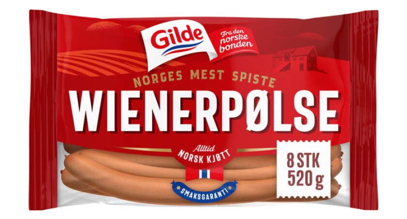 Gilde Wienerpølse 520g