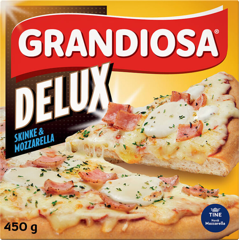 Grandiosa Delux Skinke & Mozzarella 450g