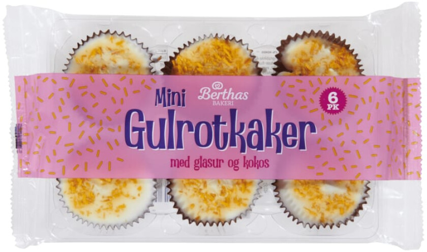 Bilde av Gulrotkake 6pk 150g