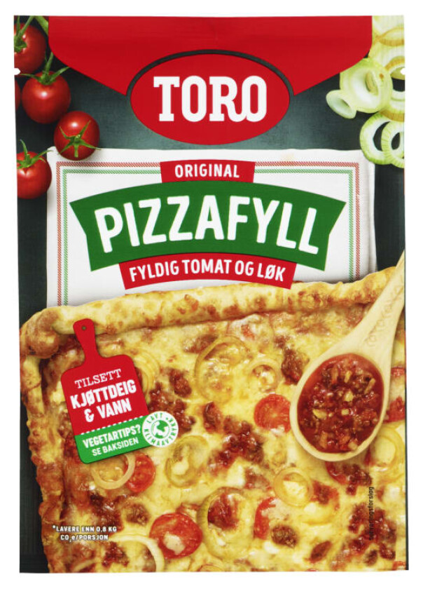 Toro Pizzafyll Tomat & Løk 55g