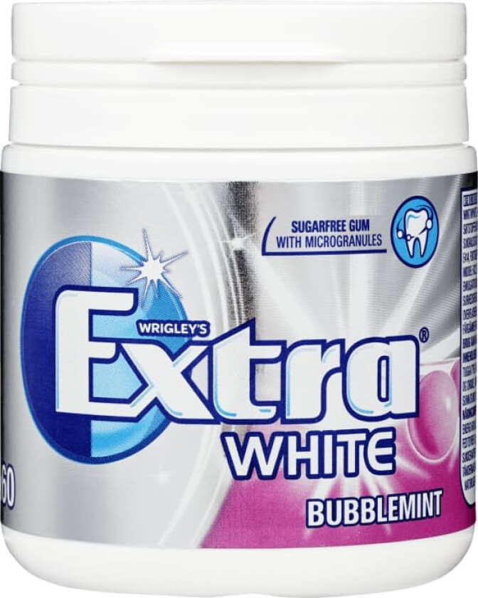 Extra White Bubblemint Bottle 84g