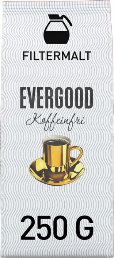 Evergood Koffeinfri Filtermalt 250g