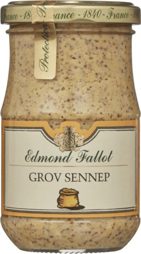 Edmond Fallot Grov Sennep 200g