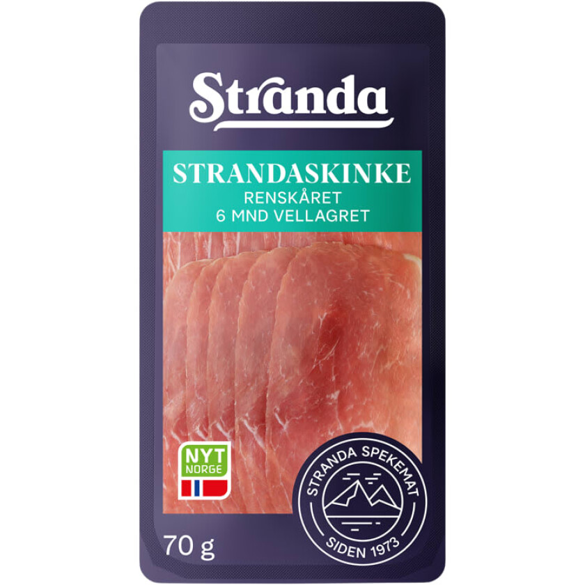 Bilde av Strandaskinke Renskåret 70g