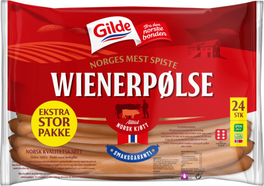 Wienerpølse 1,56kg